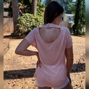 NWT Papermoon Open Back Tee